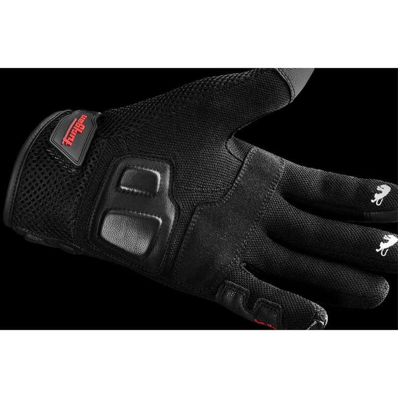 Moottoripyöräilykäsineet Furygan TD12 Evo musta
