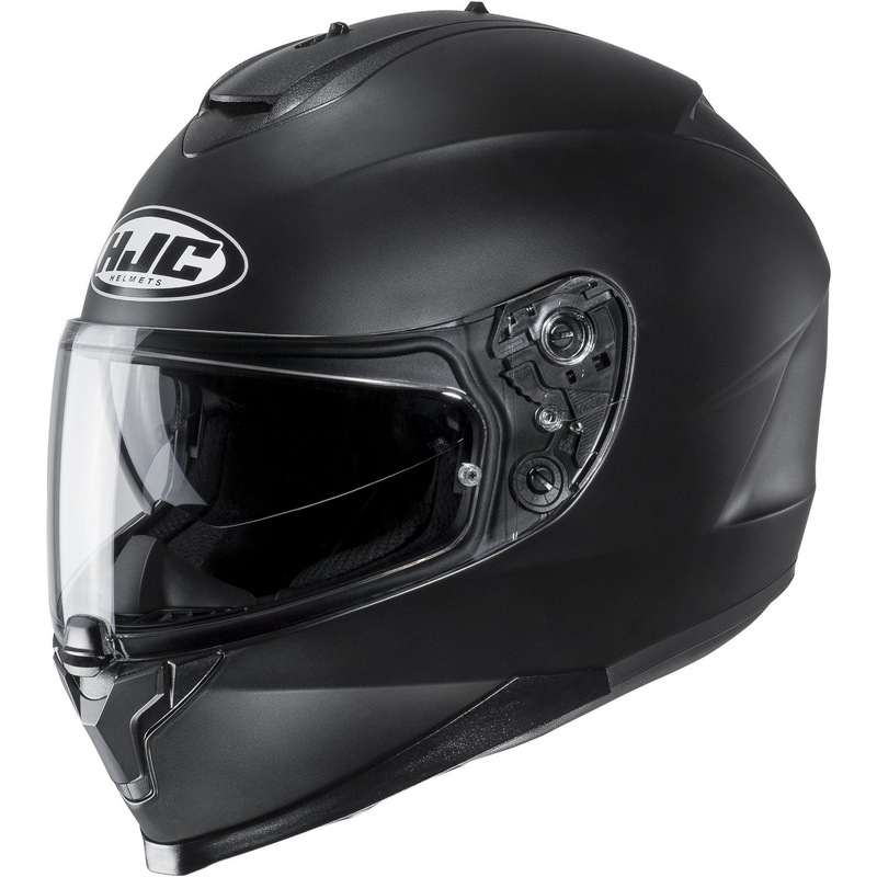 HJC C70N Solid Semi Flat Black Integral moottoripyöräilykypärä