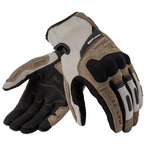 Revit Cavern moottoripyöräilykäsineet hiekka-musta