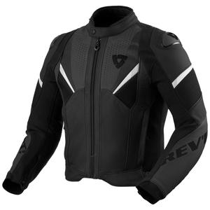 Revit Automate Musta nahkainen moottoripyörä takki
