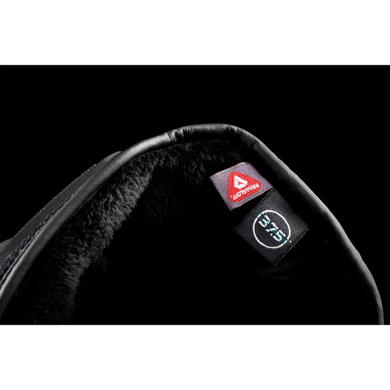 Furygan Starker D3O® PrimaLoft® 37.5® mustavalkoiset moottoripyöräkäsineet