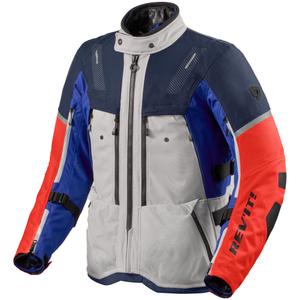 Moottoripyörätakki Revit Sand 5 H2O hopean sininen