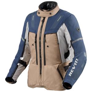 Naisten Revit Sand 5 H2O moottoripyörätakki hiekan sininen