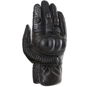 Naisten Furygan TD Air Lady mustavalkoiset moottoripyöräilykäsineet