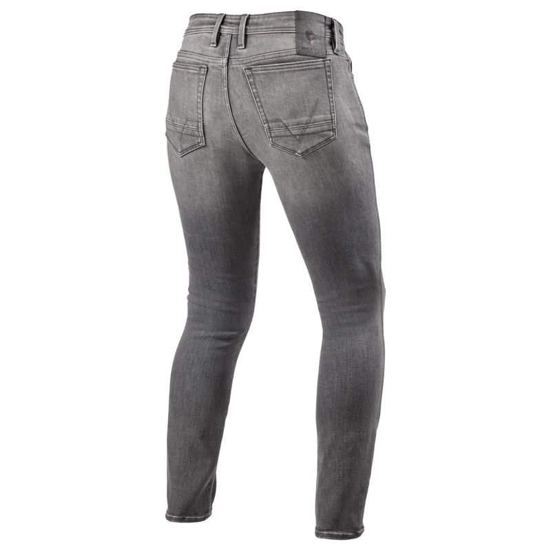 Revit Piston 3 Skinny moottoripyöräfarkut harmaa