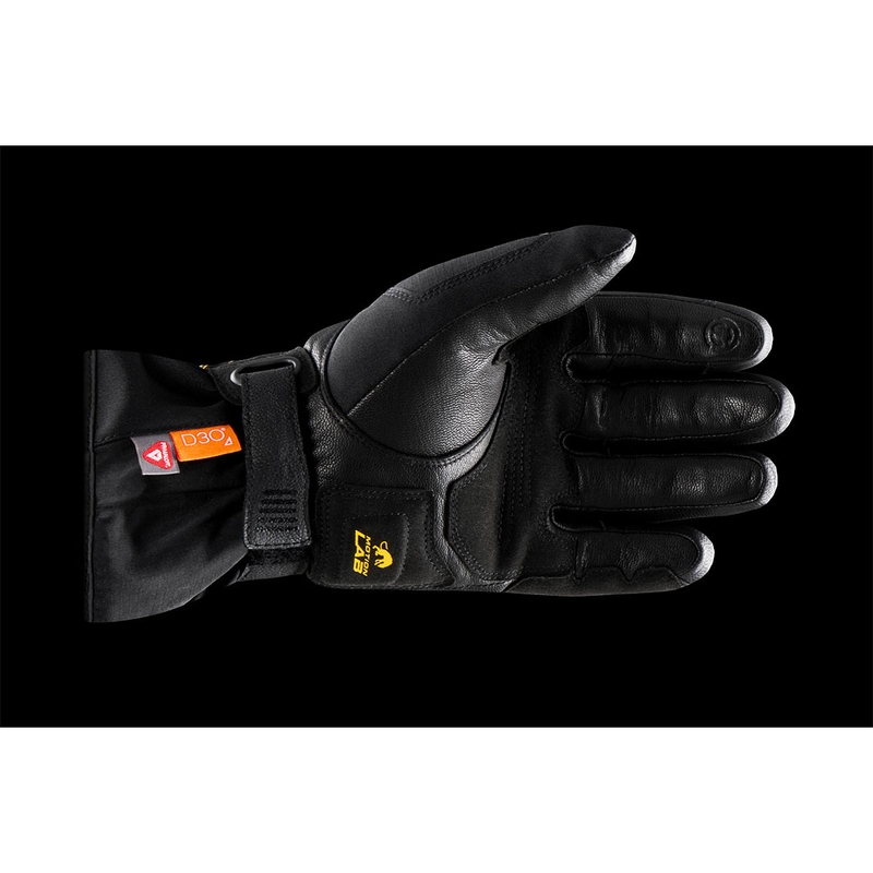 Naisten Furygan Oslo D3O® PrimaLoft® Lady mustakultaiset moottoripyöräkäsineet