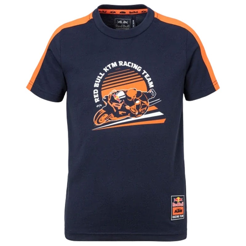 Lasten T-paita KTM Red Bull Racing Grid sininen-oranssi