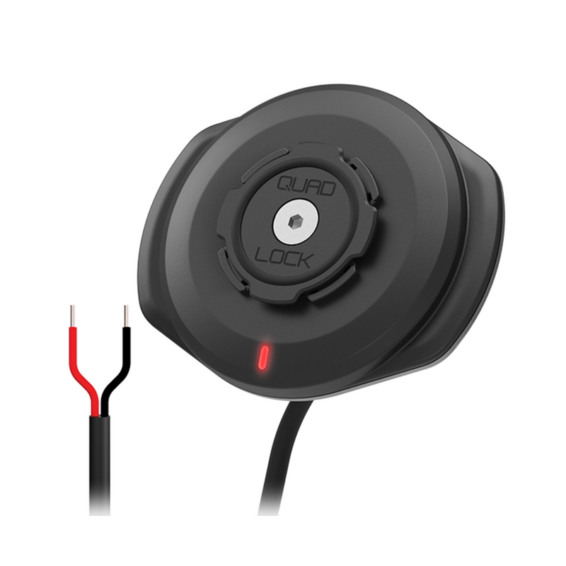 Quad Lock® vedenpitävä langaton latauspää - 12V-24V - V2