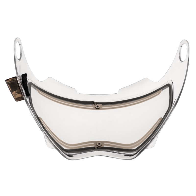 Sähkölämmitteinen kypärä plexi Cassida Tour kirkas