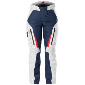 Naisten Furygan Killington Lady Blue-Beige-Red Moottoripyöräilyhousut