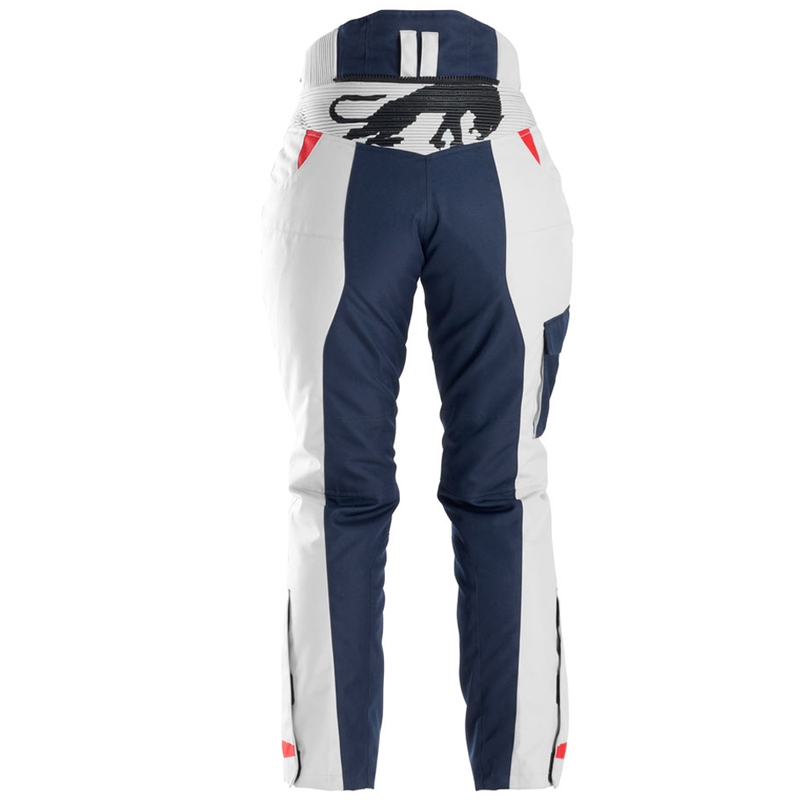 Naisten Furygan Killington Lady Blue-Beige-Red Moottoripyöräilyhousut