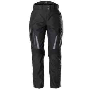 Naisten Furygan Killington Lady Musta ja harmaa moottoripyöräilyhousut