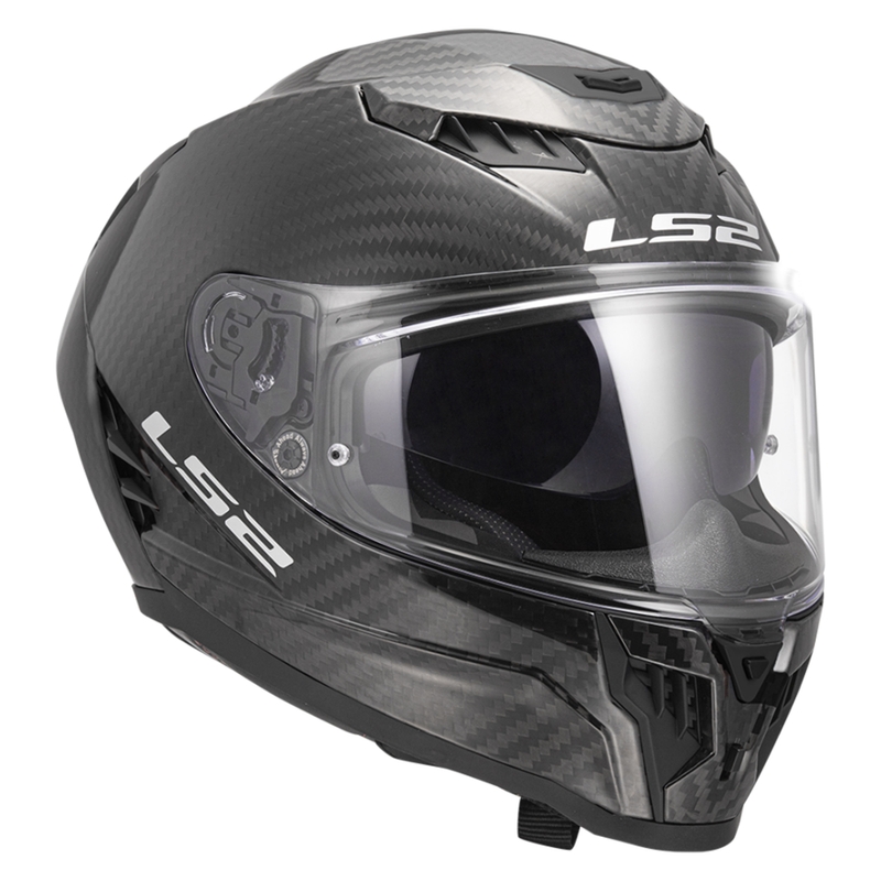 LS2 FF807 Dragon Carbon Integral moottoripyöräilykypärä mattamusta