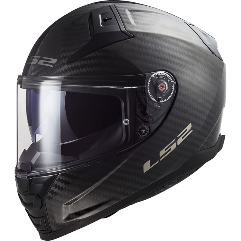 LS2 FF811 Vector II Carbon integraali moottoripyöräilykypärä mattamusta
