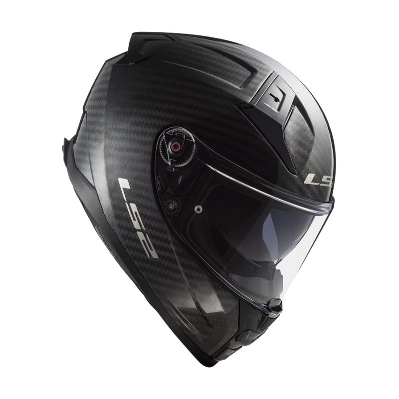 LS2 FF811 Vector II Carbon integraali moottoripyöräilykypärä mattamusta