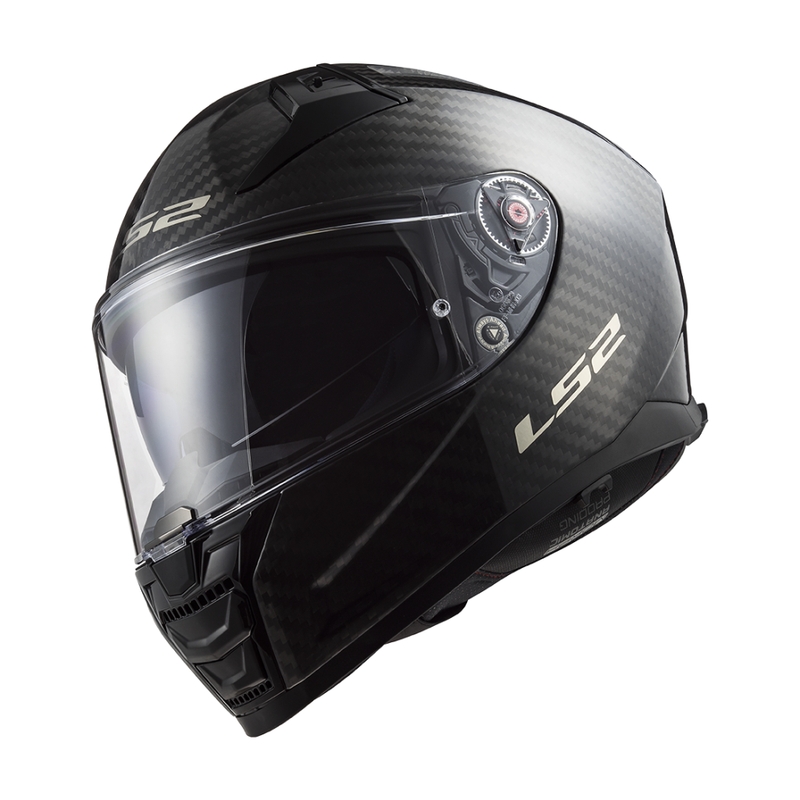 LS2 FF811 Vector II Carbon integraali moottoripyöräilykypärä mattamusta