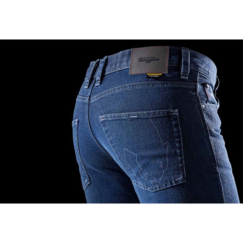 Furygan K12 X Kevlar® Straight -moottoripyöräfarkut Siniset