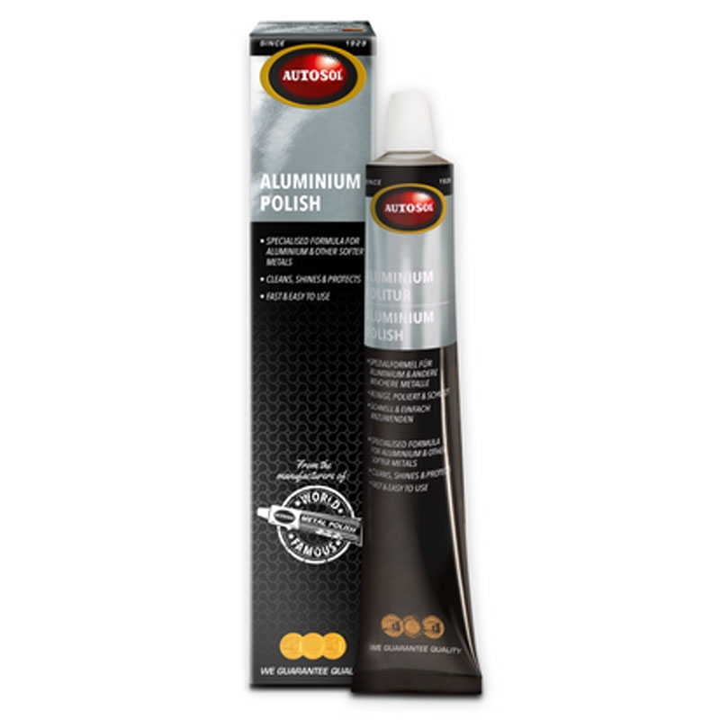 Alumiinin puhdistus- ja kiillotustahna Autosol Aluminium Polish 75 ml