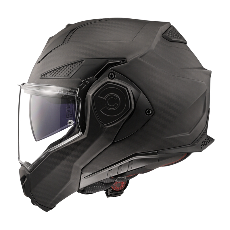 LS2 FF901 FF901 Advant X Solid Carbon Moottoripyöräilykypärä Matta musta