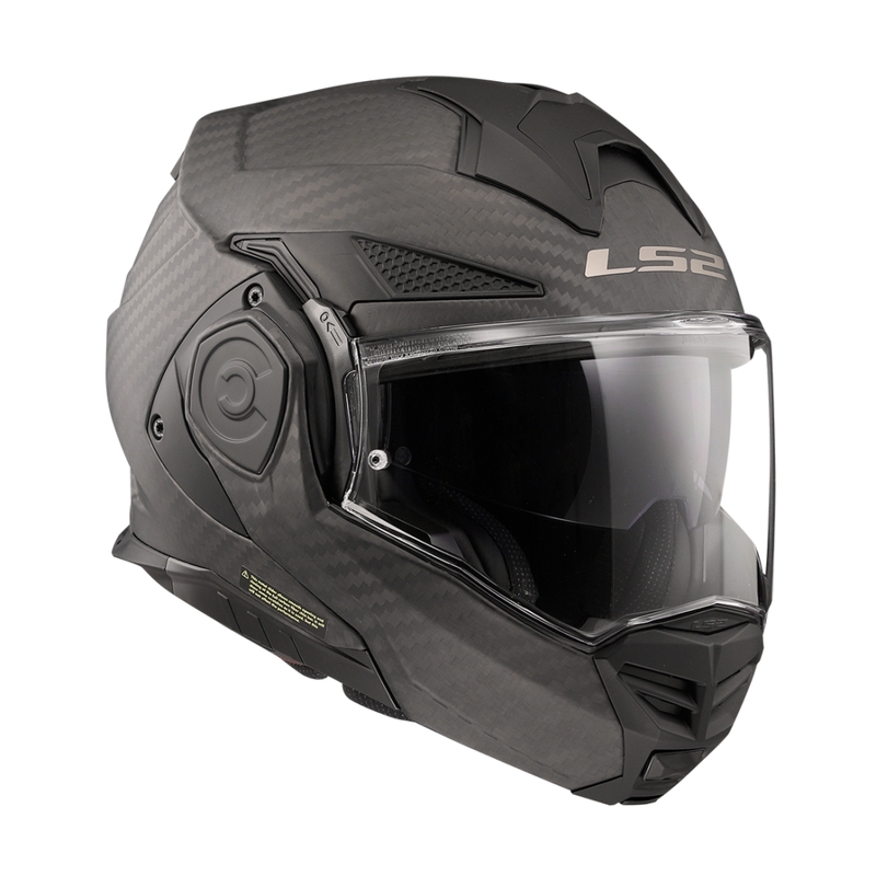LS2 FF901 FF901 Advant X Solid Carbon Moottoripyöräilykypärä Matta musta