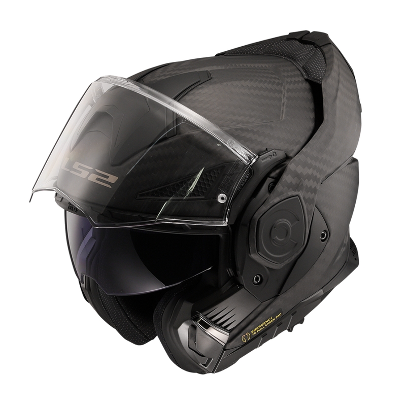 LS2 FF901 FF901 Advant X Solid Carbon Moottoripyöräilykypärä Matta musta
