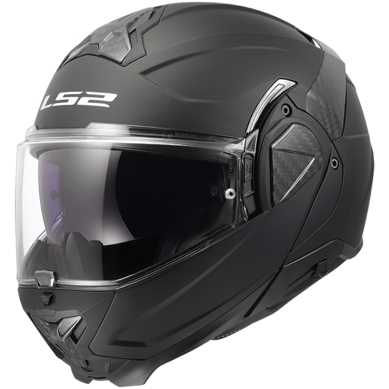LS2 FF910 Advant II Solid Matte Black taittuva moottoripyöräilykypärä