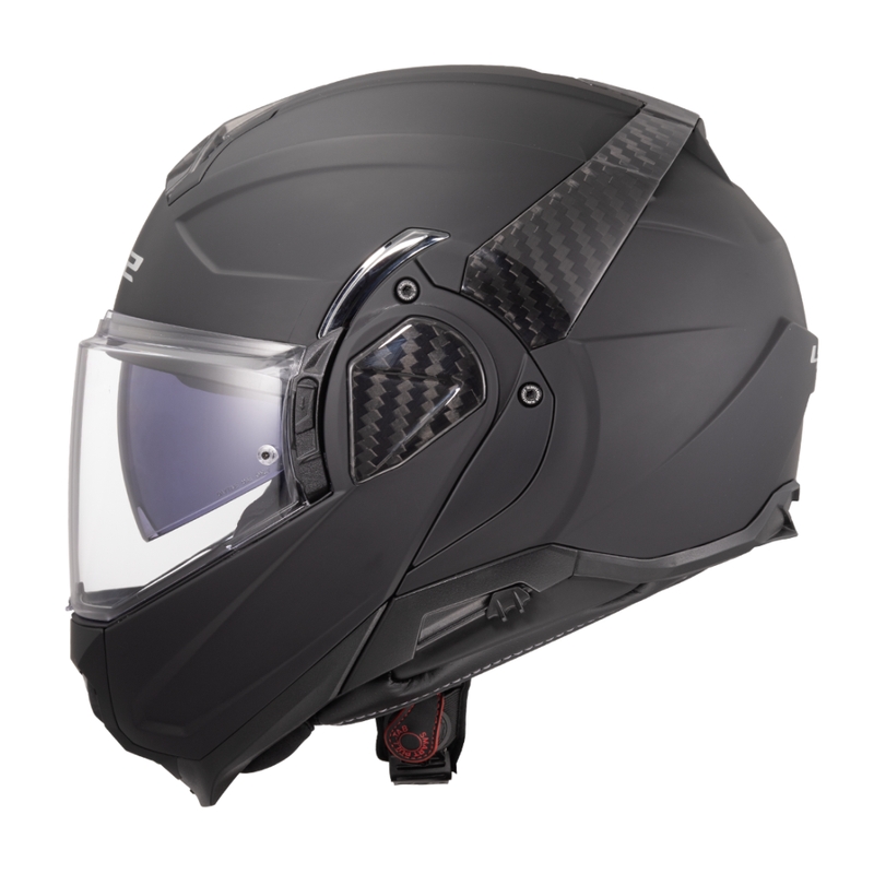 LS2 FF910 Advant II Solid Matte Black taittuva moottoripyöräilykypärä
