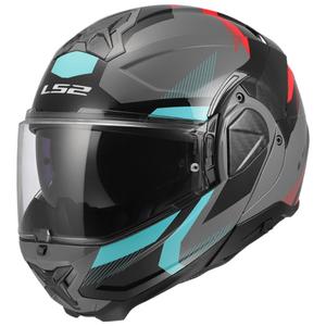 Flip-up moottoripyöräilykypärä LS2 FF910 Advant II Triple Nardo harmaa