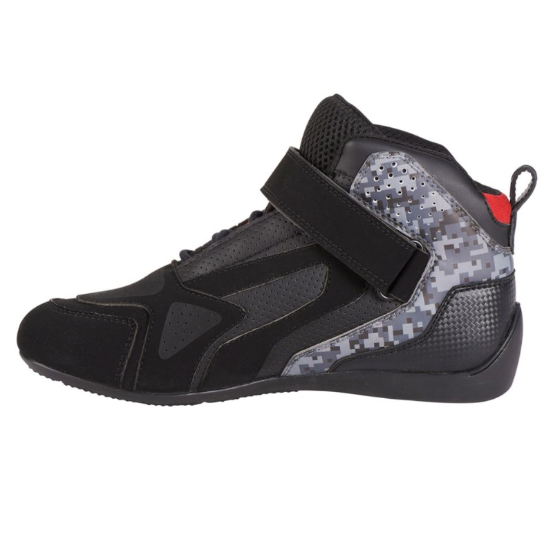 Furygan V4 Vented black-camo pixel moottoripyöräsaappaat