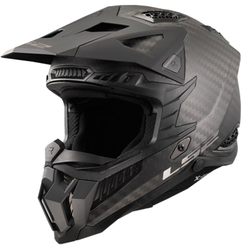 Motocross kypärä LS2 MX703 C X-Force PRO FIM mattamusta