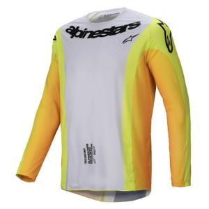 Alpinestars Techstar Melt Motocross Jersey keltainen ja musta
