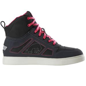 Furygan Angie D3O® Musta ja vaaleanpunainen moottoripyöräsaappaat