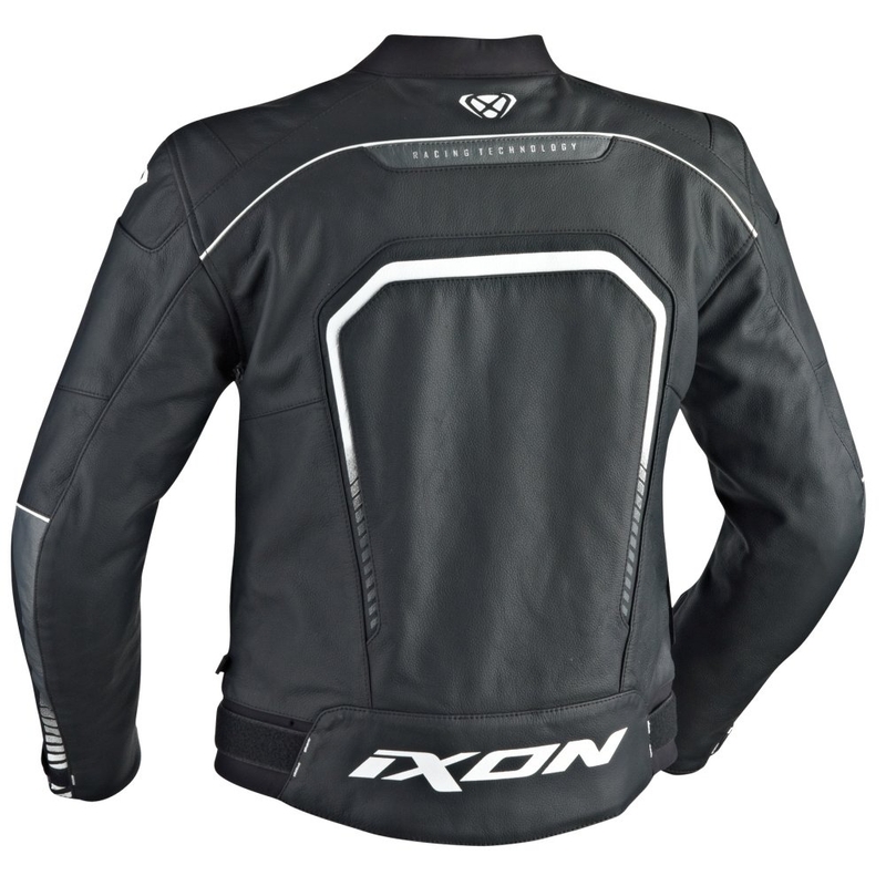 Bunda na motorku IXON Fighter černo-bílá