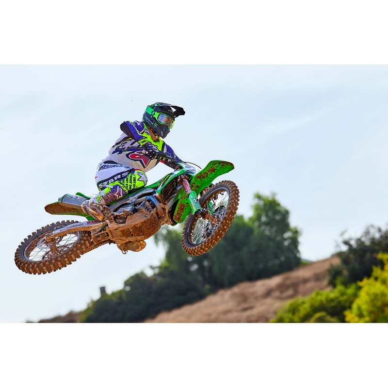 Alpinestars Supertech rajoitettu painos Dirt Studios valkoinen-violetti-pinkki-fluokeltaiset motocross-housut