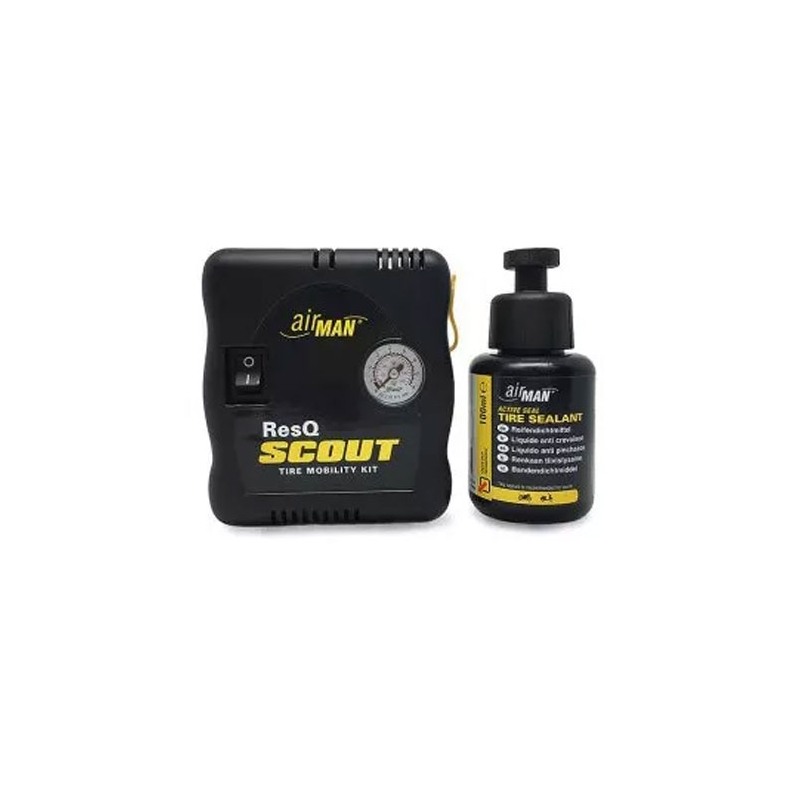 Puoliautomaattinen rengaskorjaussarja airMAN ResQ Scout VO 100 ml