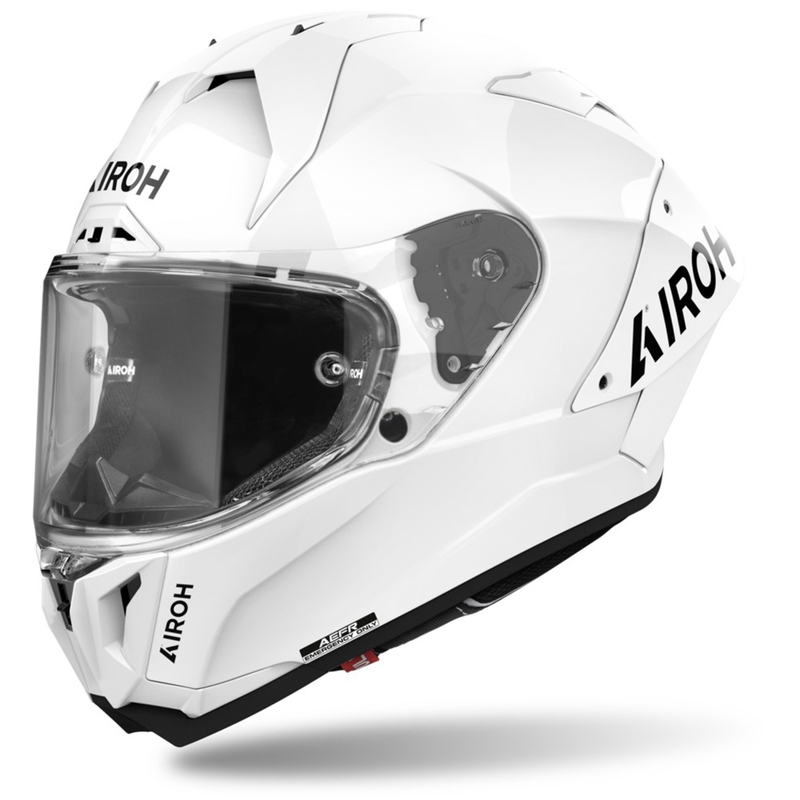 Integroitu moottoripyöräilykypärä Airoh GP800 FIM Carbon valkoinen