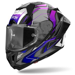 Airoh GP800 Must sininen integroitu moottoripyöräilykypärä