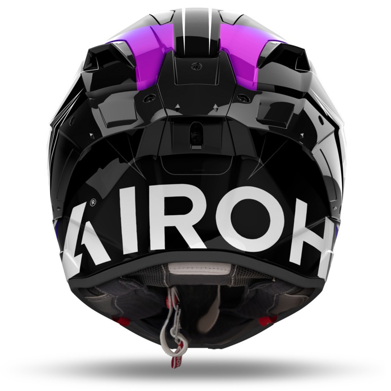 Airoh GP800 Must sininen integroitu moottoripyöräilykypärä