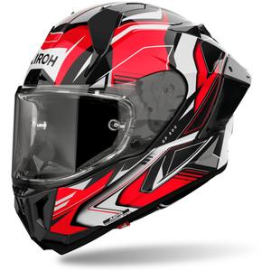 Integroitu kypärä moottoripyörään Airoh GP800 Must punainen