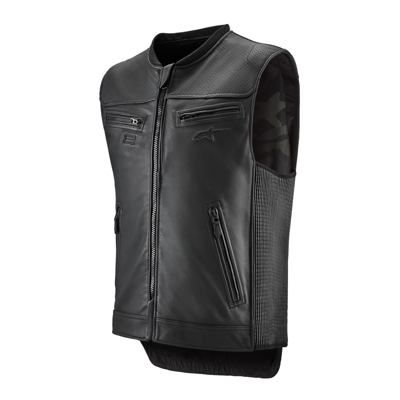 Turvatyynyliivi Alpinestars TECH-AIR®3 V2 LEATHER system musta