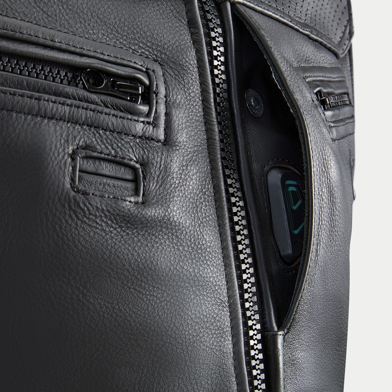 Turvatyynyliivi Alpinestars TECH-AIR®3 V2 LEATHER system musta