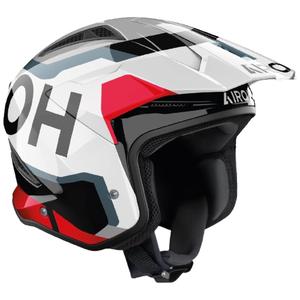 Trial moottoripyöräilykypärä Airoh TRR 2 Jupiter punainen