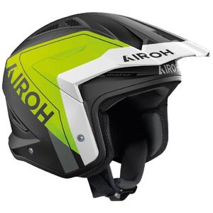 Trial moottoripyöräilykypärä Airoh TRR 2 Hunt mattakeltainen