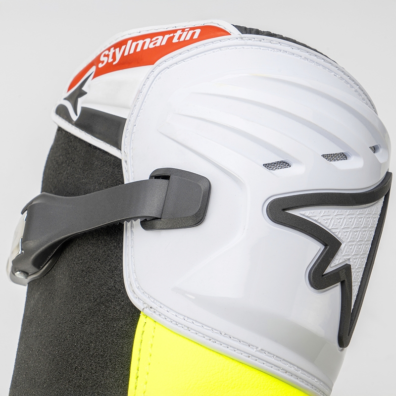 Boty na motorku Stylmartin Impact Pro.2 bílo-černo-fluo žluté