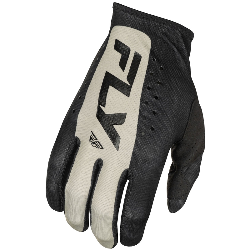 Motokrosové rukavice FLY Racing Lite černo-šedé