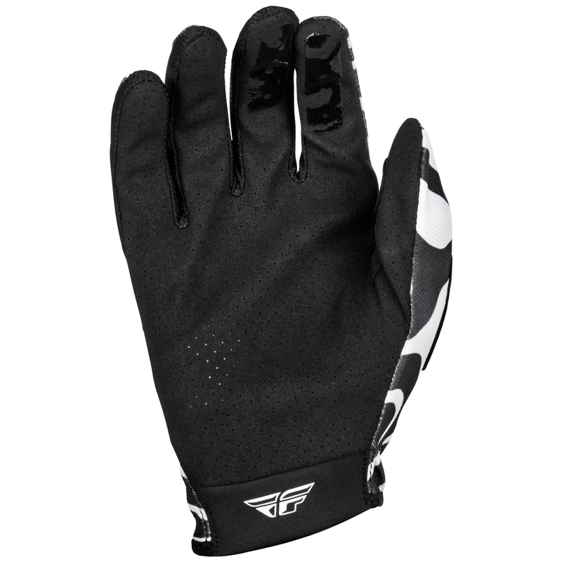 Motokrosové rukavice FLY Racing Lite 2025 bílo-černé