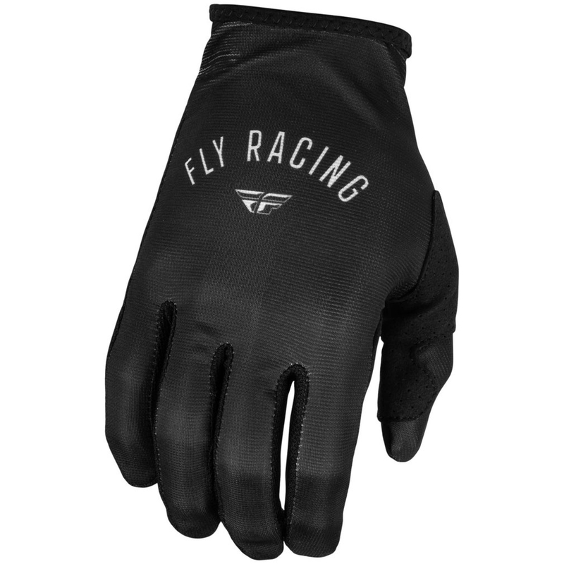 Naisten motocross hanskat FLY Racing Lite musta-harmaa