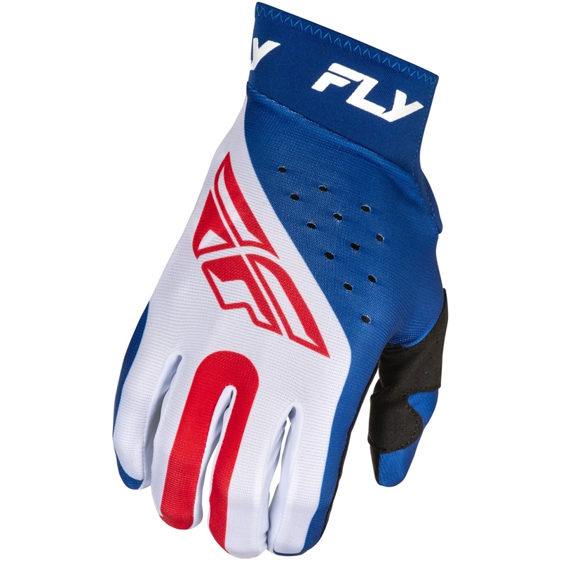 Motokrosové rukavice FLY Racing ProLite červeno-bílo-modré