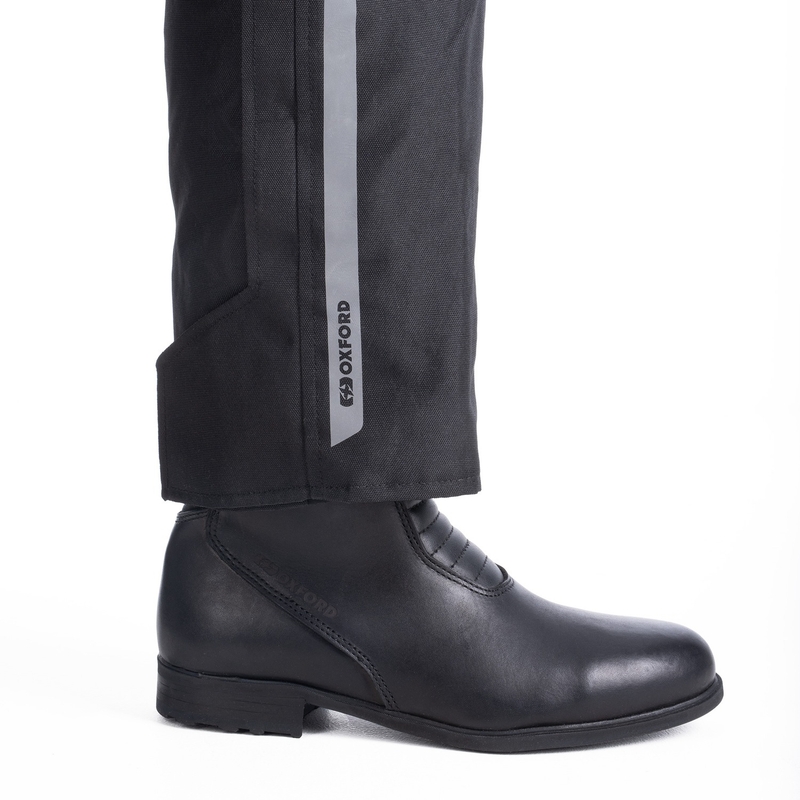 Naisten Oxford Spartan WP Musta moottoripyöräilyhousut