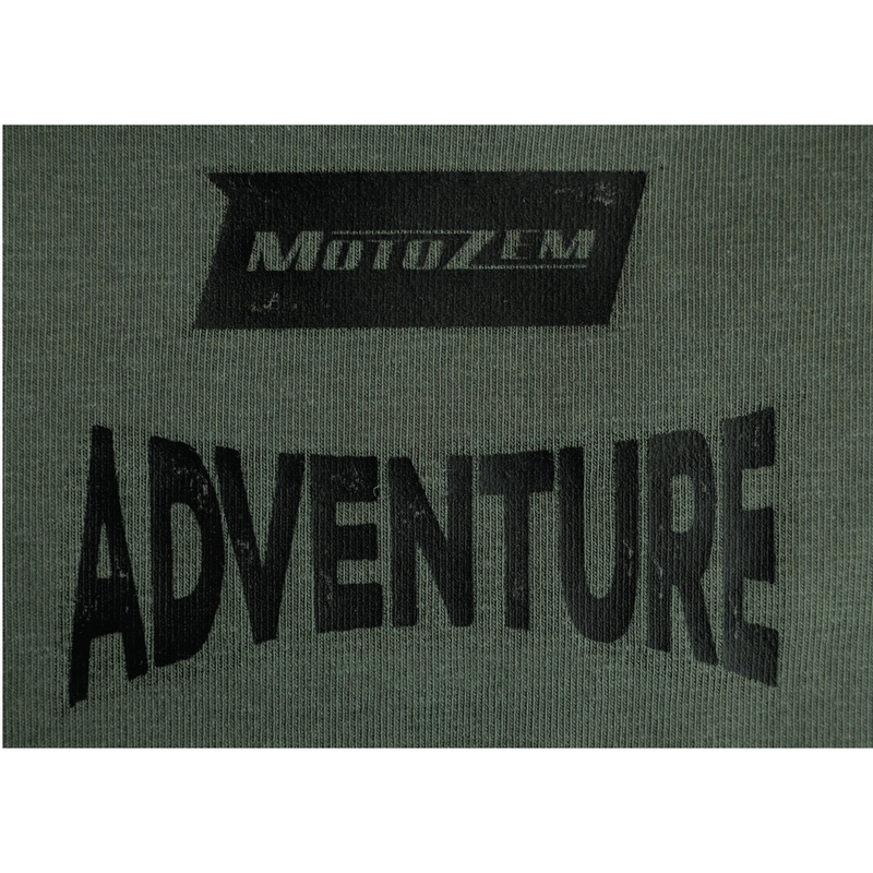 T-paita MotoZem Adventure vihreä